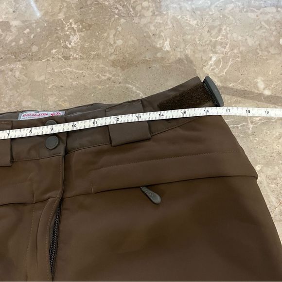 Salomon Brown Ski & Snow Pants - Picture 9 of 14